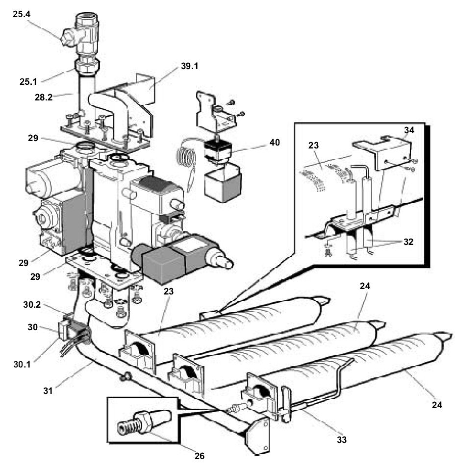 E18/C - Burner Controls 100 120
