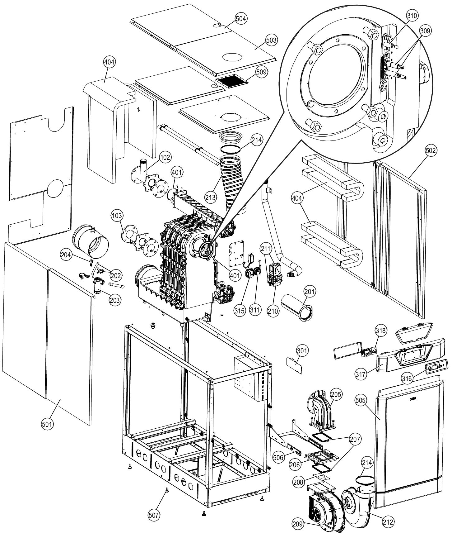 IMAX XTRA EL 620KW BOILER Ideal Parts