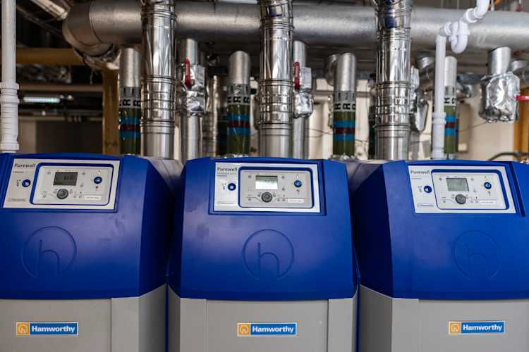 New Purewell Variheat mk2 upgrade at Skipton Building Society