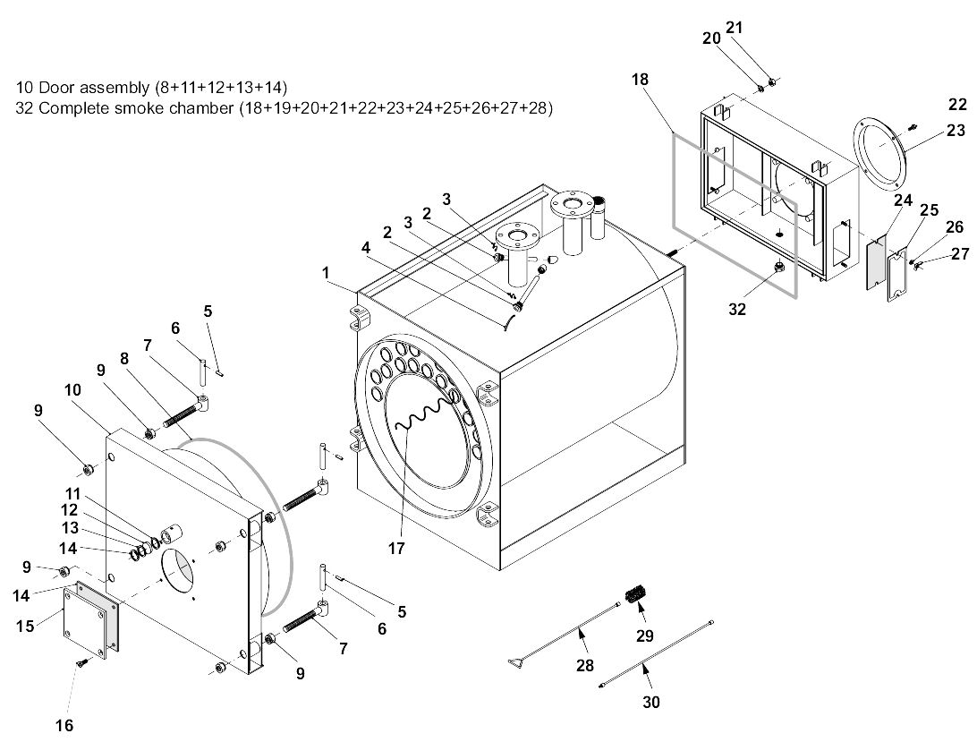 F34/1 - Boiler Exploded