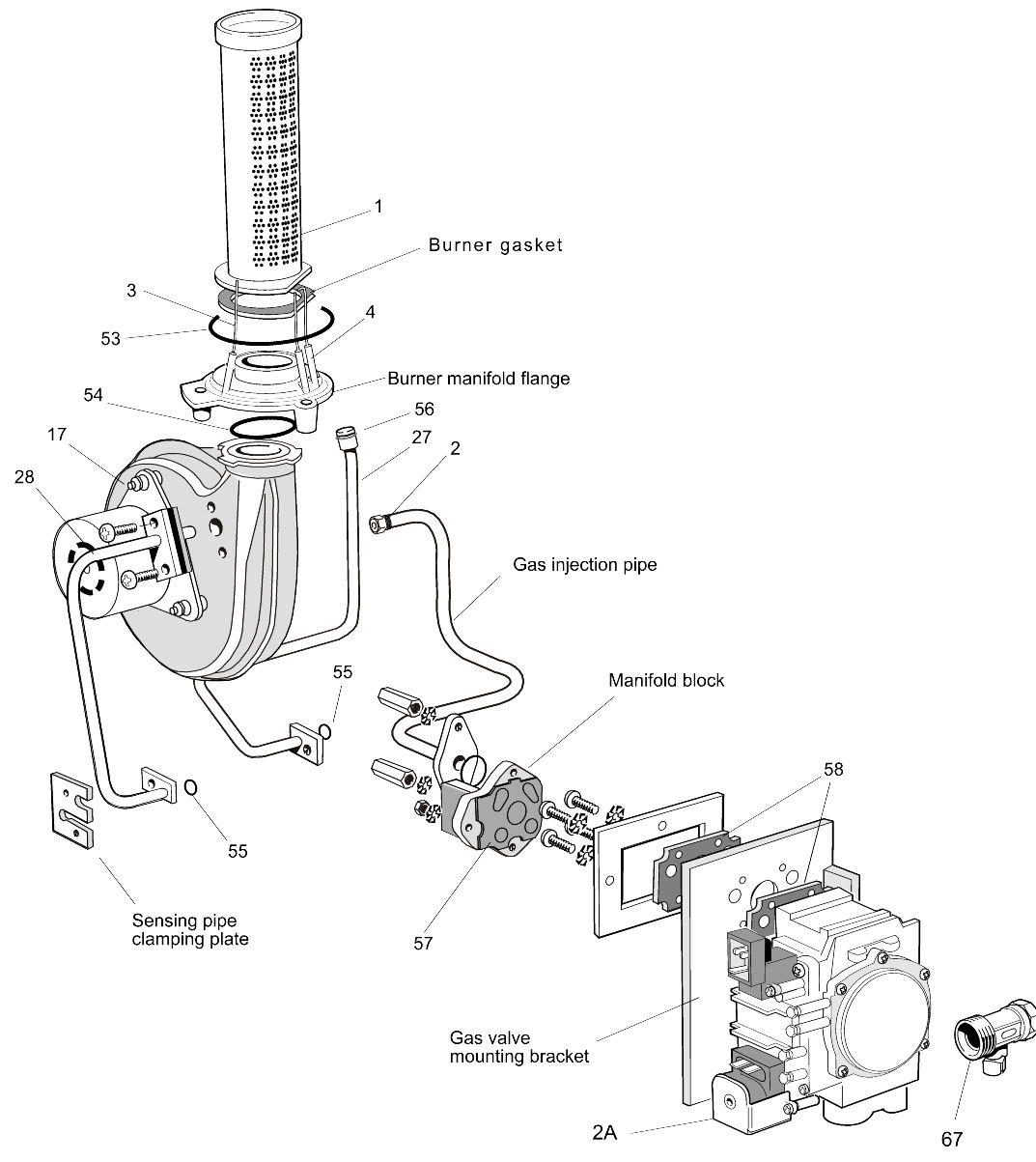 A54/D - Burner & Controls