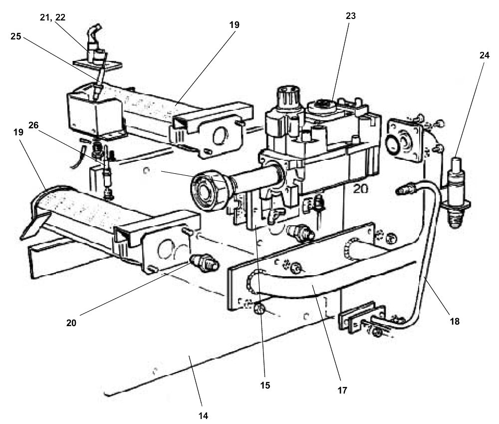 G13/G - Burner Controls HW100 125