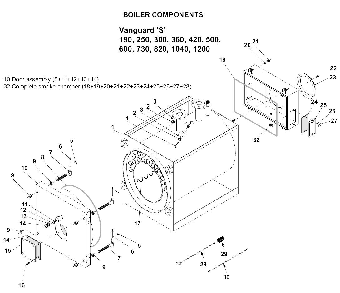 F34/2 - Bolier Exploded A