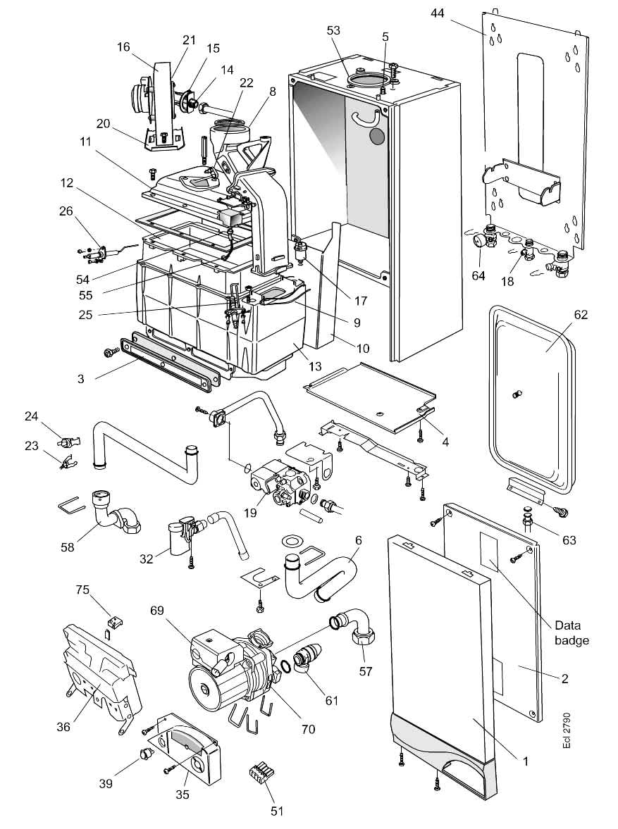 A78/B - Boiler Exploded