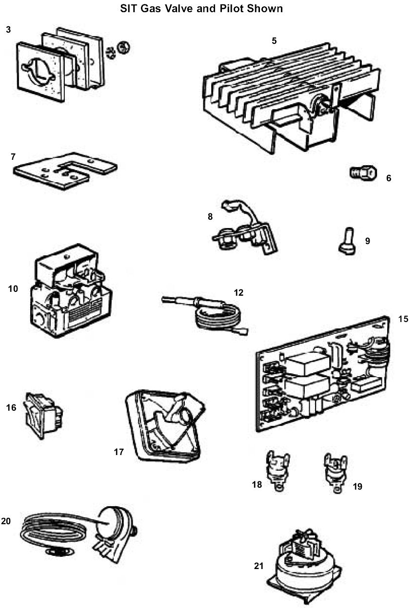 A39/E - Short Parts List