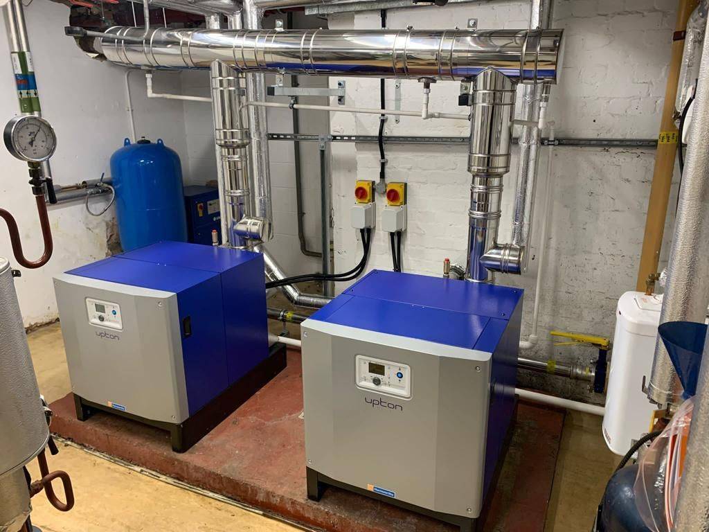 Upton Boilers provide space saving solution in Holburn office block