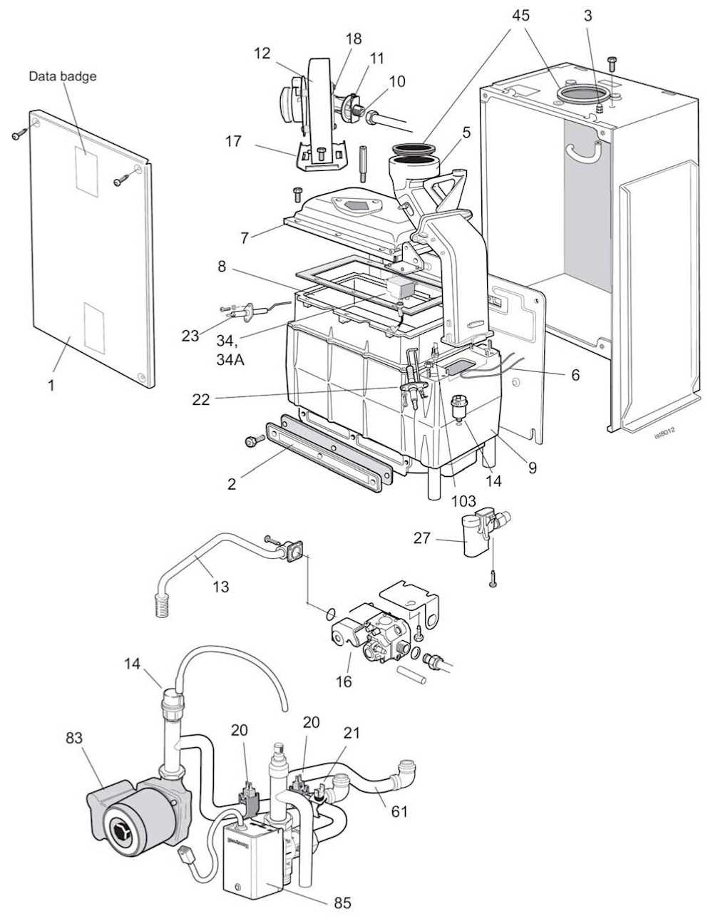 Module Exploded ISTOR HE260 SYSTEM COMPLETE | Ideal Parts