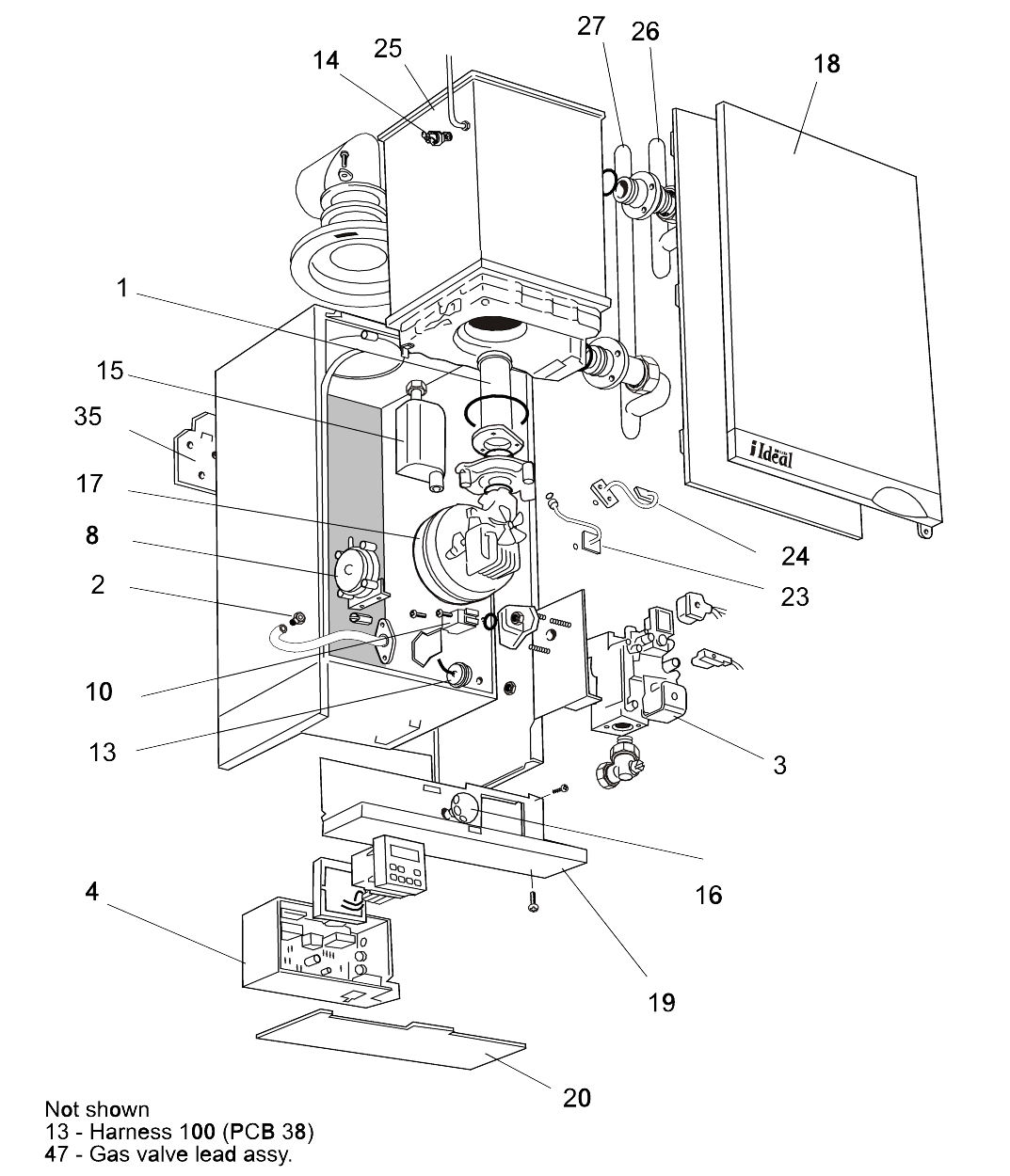 A53/B - Boiler Exploded