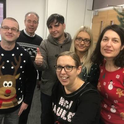 Hamworthy raises £1,100 for its charities