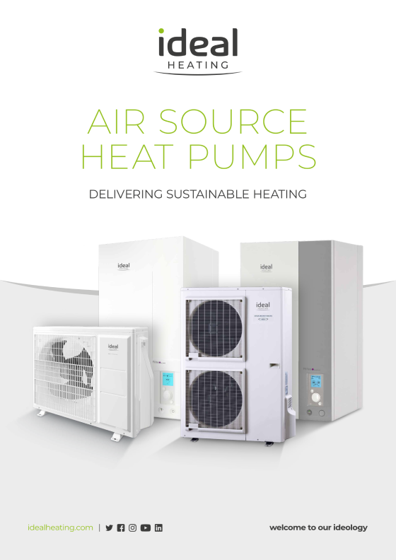 alfea heat pump range brochure image