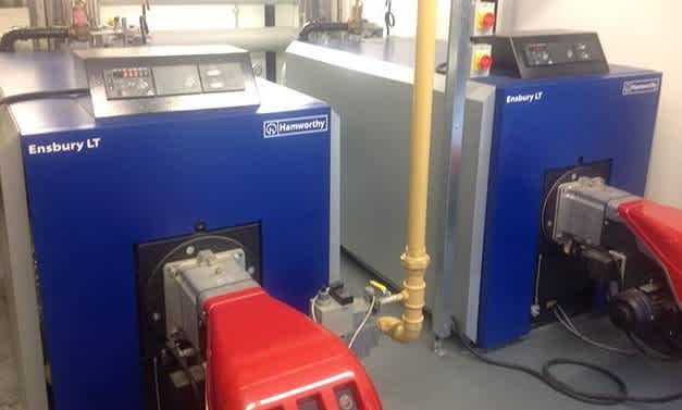 Pressure jet boilers installed at Braithwaite House Tower Block
