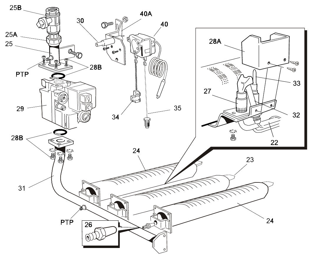 E13/D - Burner Controls 70 100