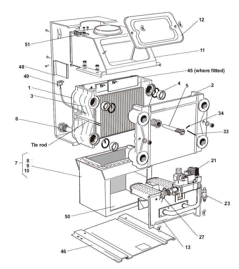 G20/C - Boiler Exploded 100 140