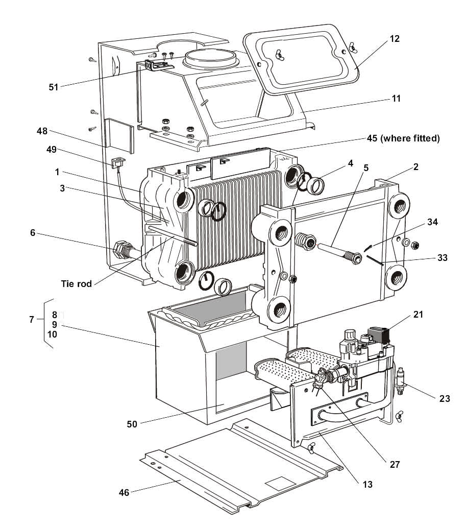 G20/C - Boiler Exploded 100 140