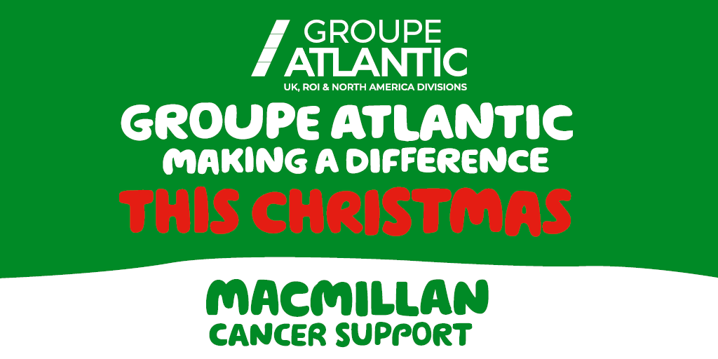 Groupe Atlantic UK raises over £120,000 for Macmillan