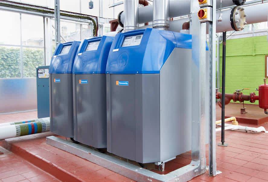 West Ham Nursery Greenhouse Heating