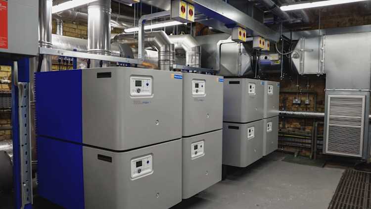 4 stacks of modumax at Corpus Christie College