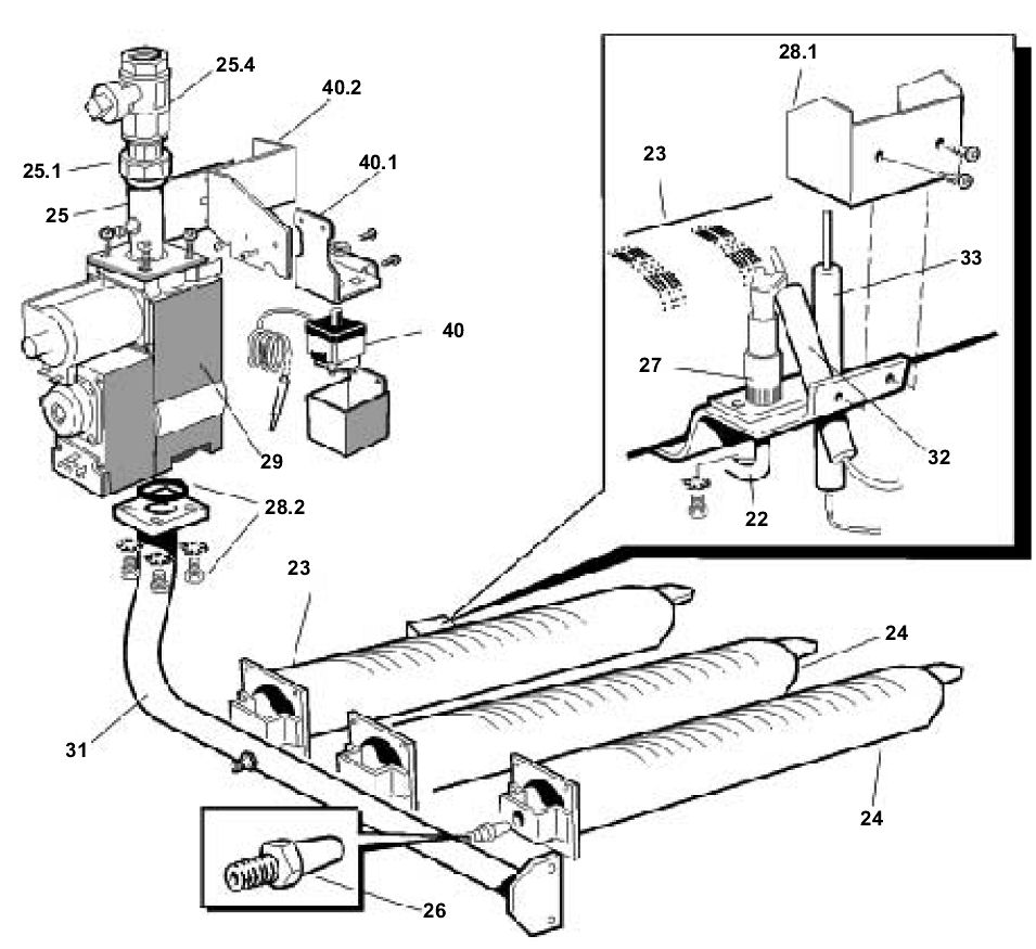 E17/C - Burner Controls 40 80