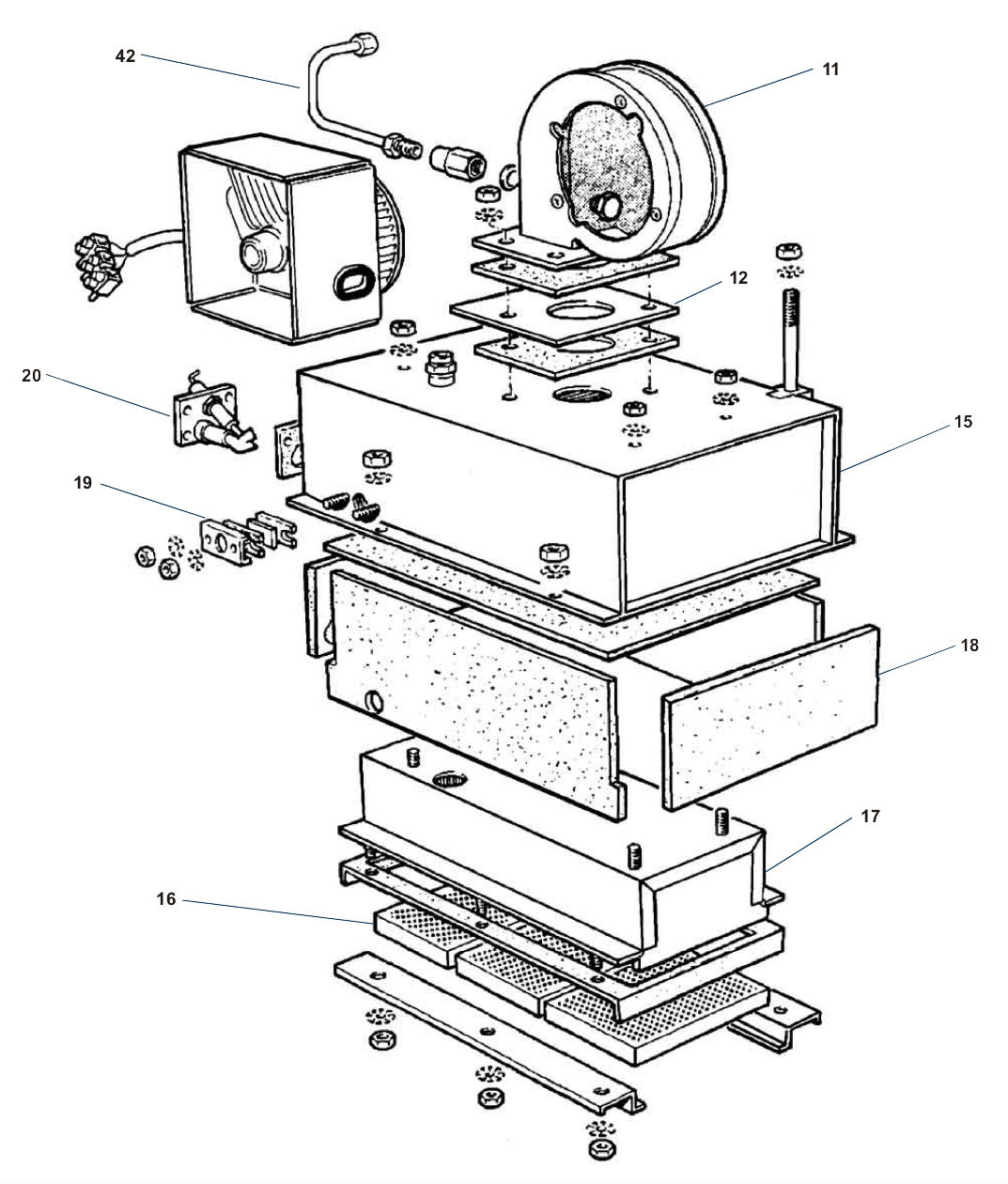 A45/D - Burner Assembly