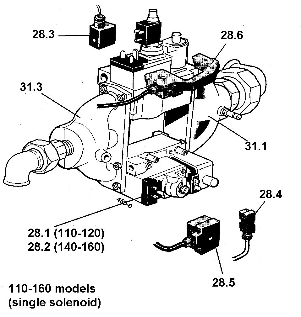 F33/D - Gas Line - CXI 110 - CXI 160