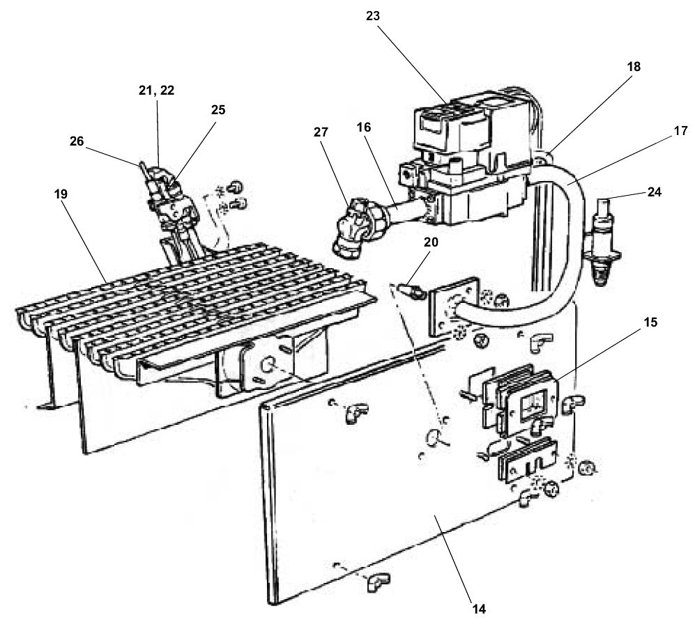 G13/E - Burner Controls HW 70 80
