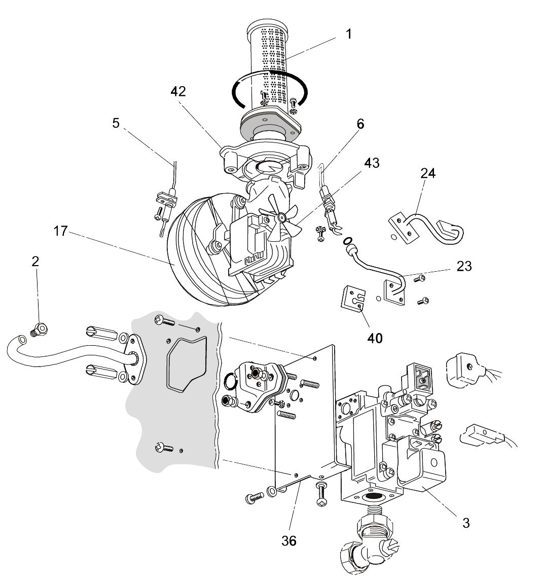 A53/C - Burner & Controls