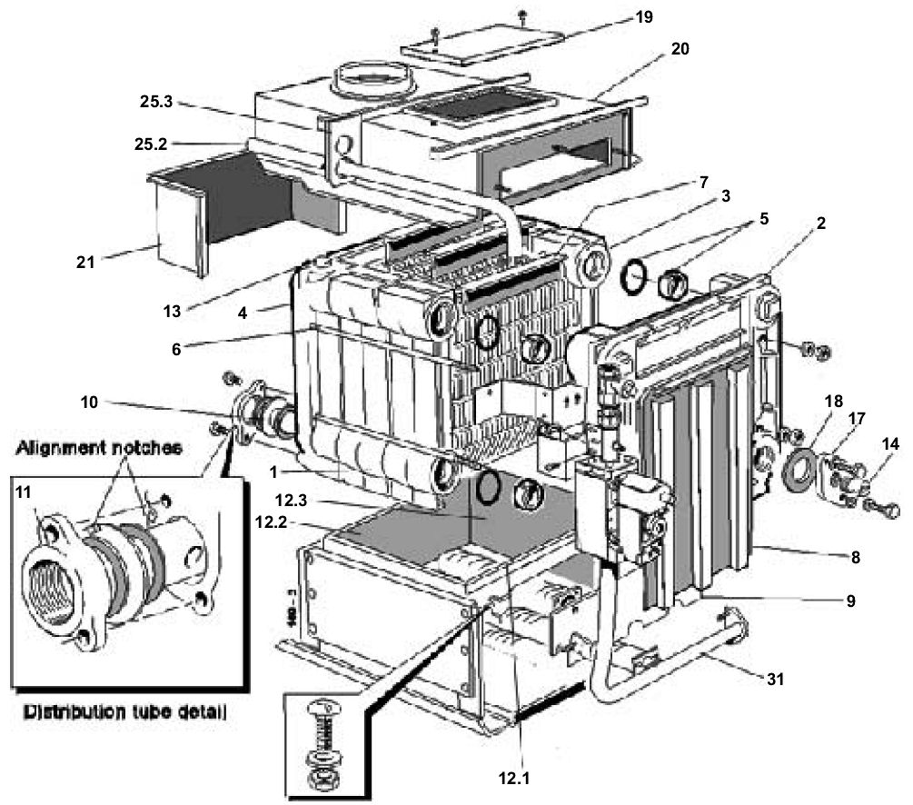 E17/B - Boiler Exploded