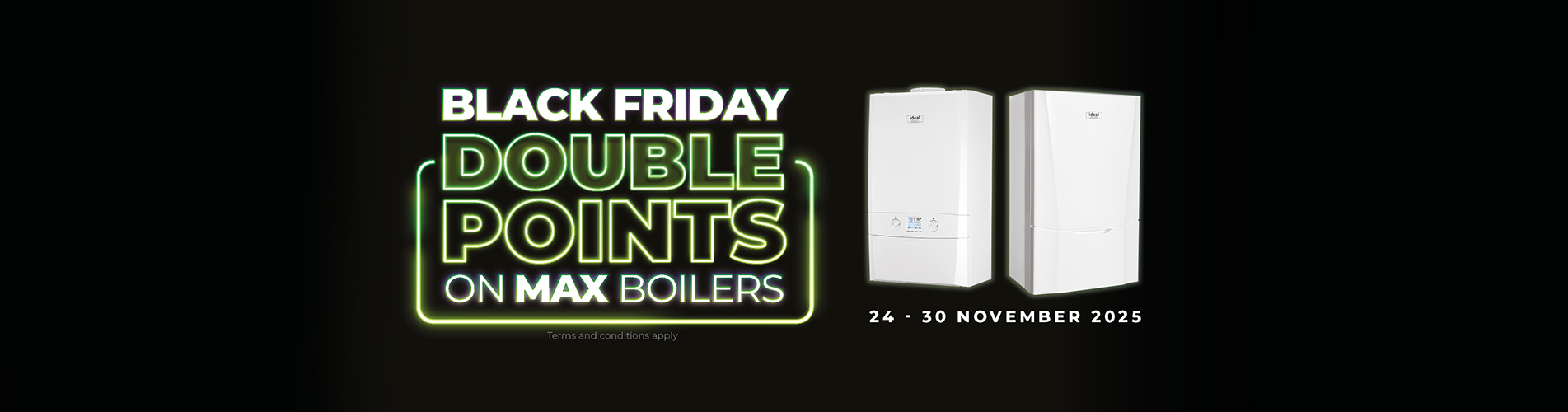 Black Friday 2025 Double Points Blog Header