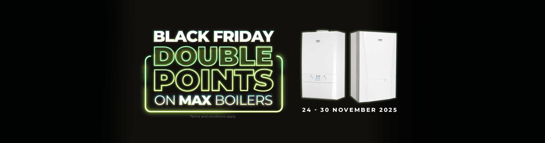 Black Friday 2025 Double Points Blog Header
