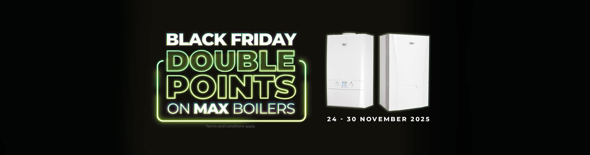 Black Friday 2025 Double Points Blog Header