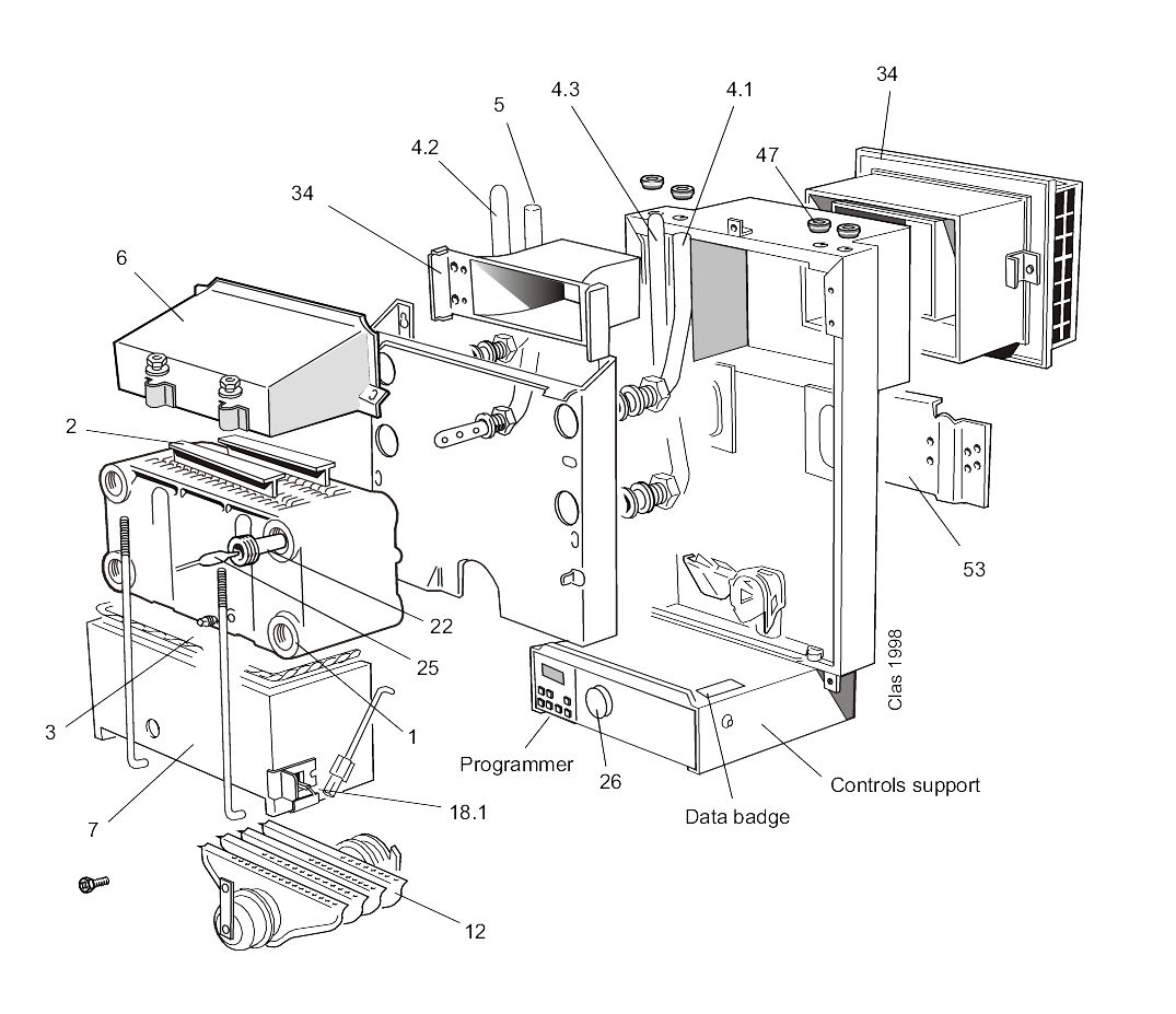 A70/B - Boiler Exploded