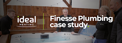 Logic Air heat pump installation ease for Finesse Plumbing and Heating