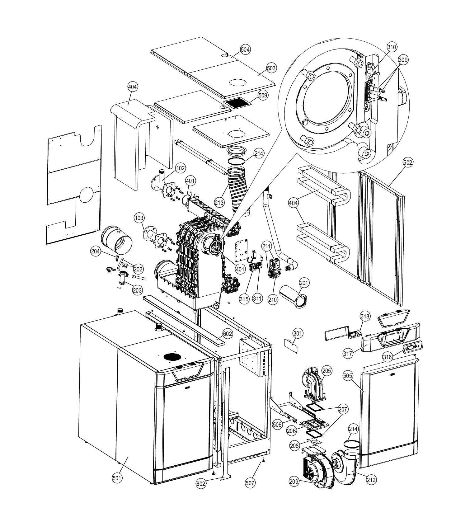 IMAX XTRA EL 620KW BOILER Ideal Parts