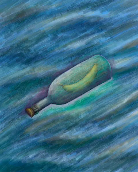 Banana in a Bottle