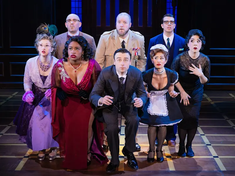 5 - The Company of the Second North American tour of CLUE - photo by Evan Zimmerman for MurphyMade Large