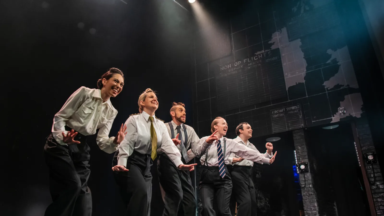 Photo 5 - Broadway Company of Operation Mincemeat. Photo by Matt Crockett Large