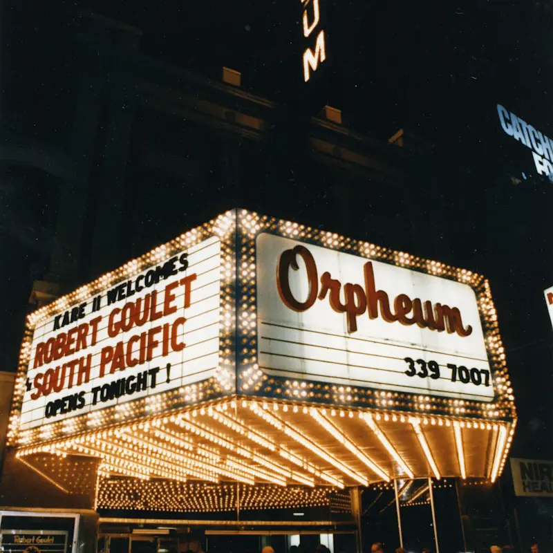Orpheum Marquee Goulet South Pacific