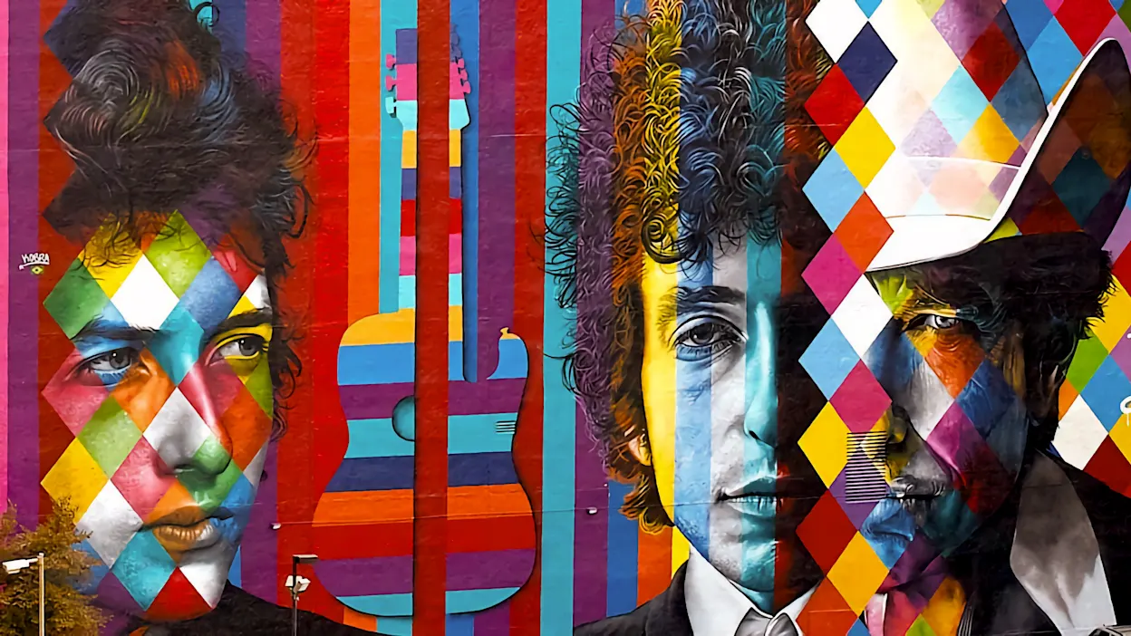 Bob Dylan Mural