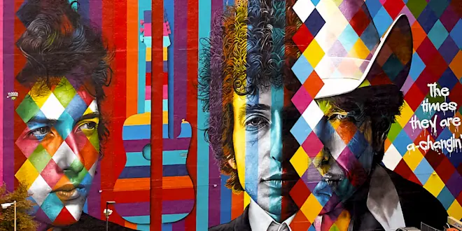 Bob Dylan Mural