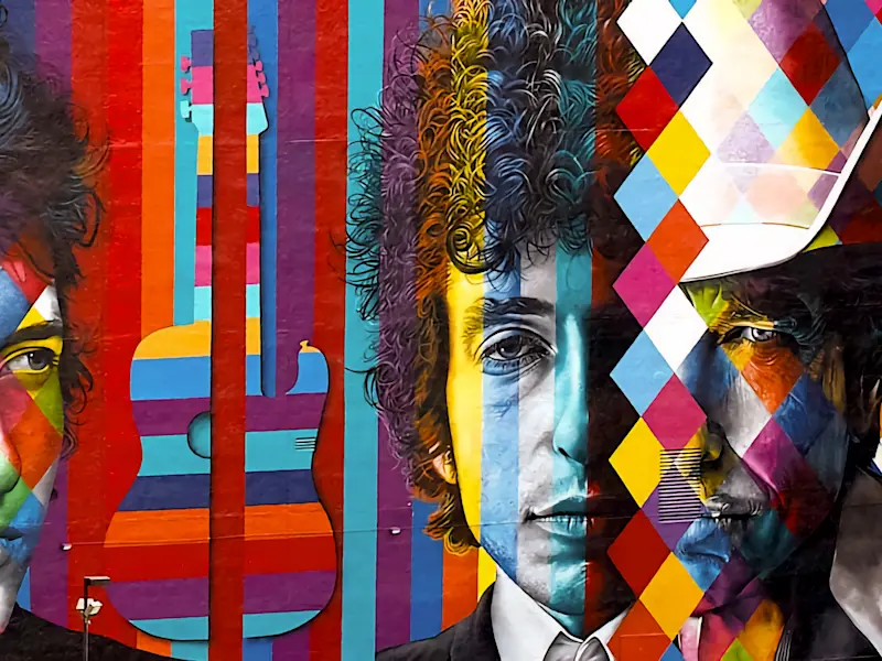 Bob Dylan Mural
