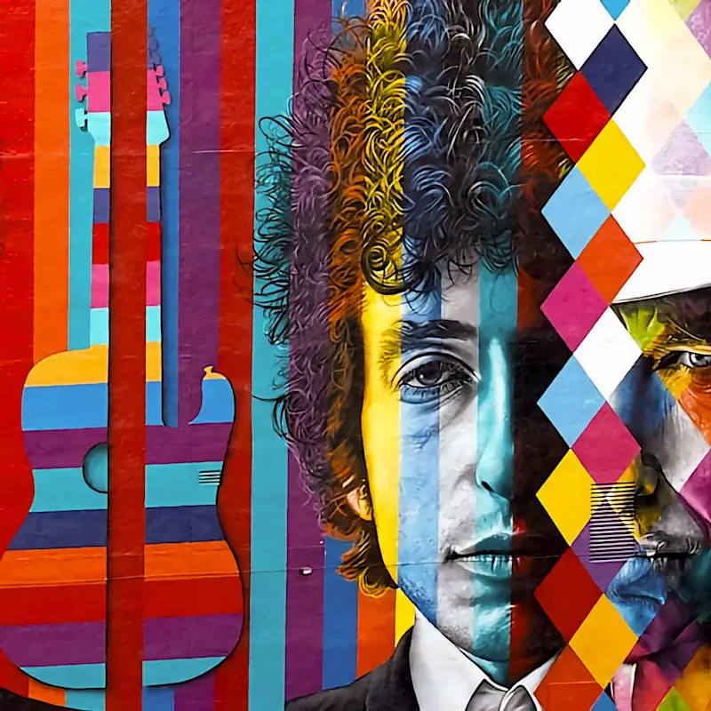 Bob Dylan Mural