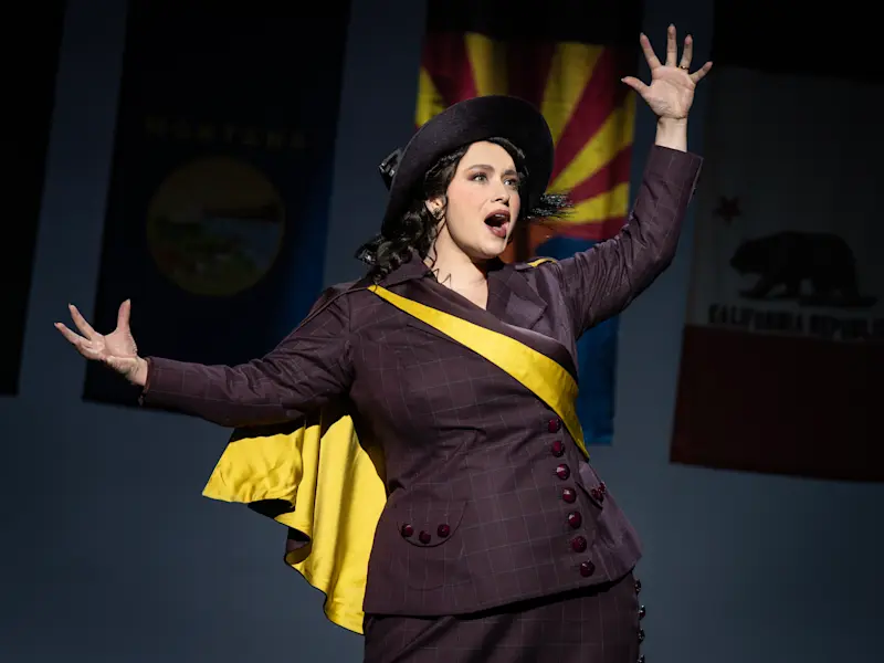 11 SUFFS Tour Monica Tulia Rameriz as Inez Milholland