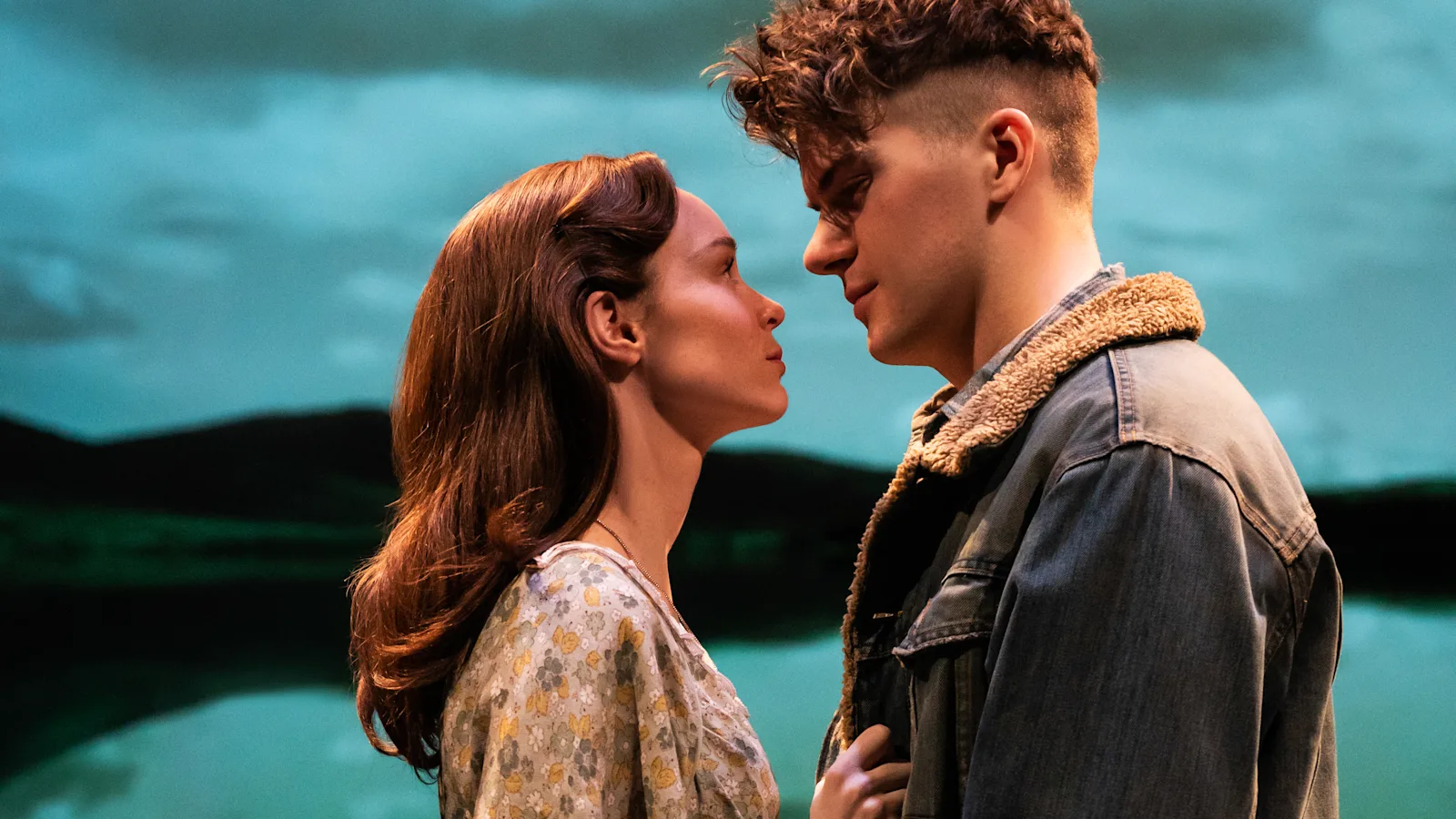 Austin Scott and Kimber Elaybe Sprawl in Girl From The North Country on Broadway - photo by Matthew Murphy - 1343