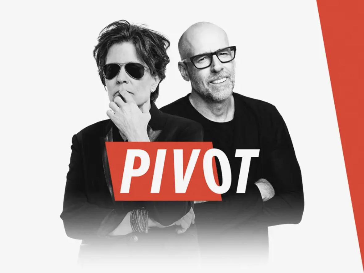 Image > Pivot Podcast > hosts posing