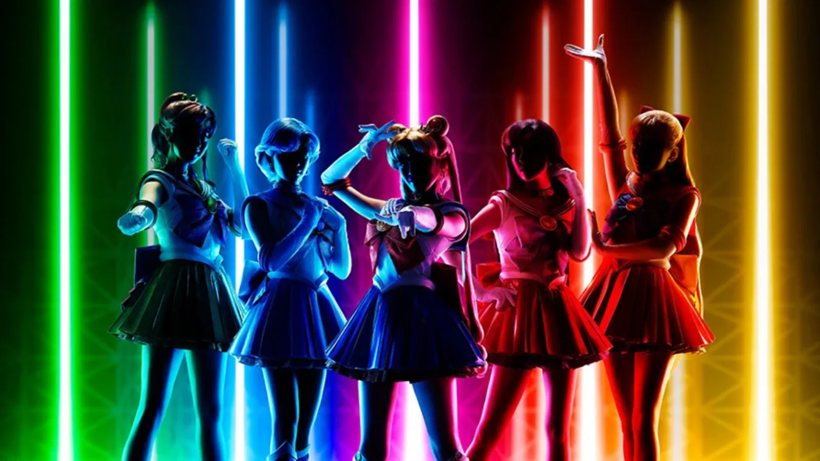 Sailor Moon Super Live show neon cover image