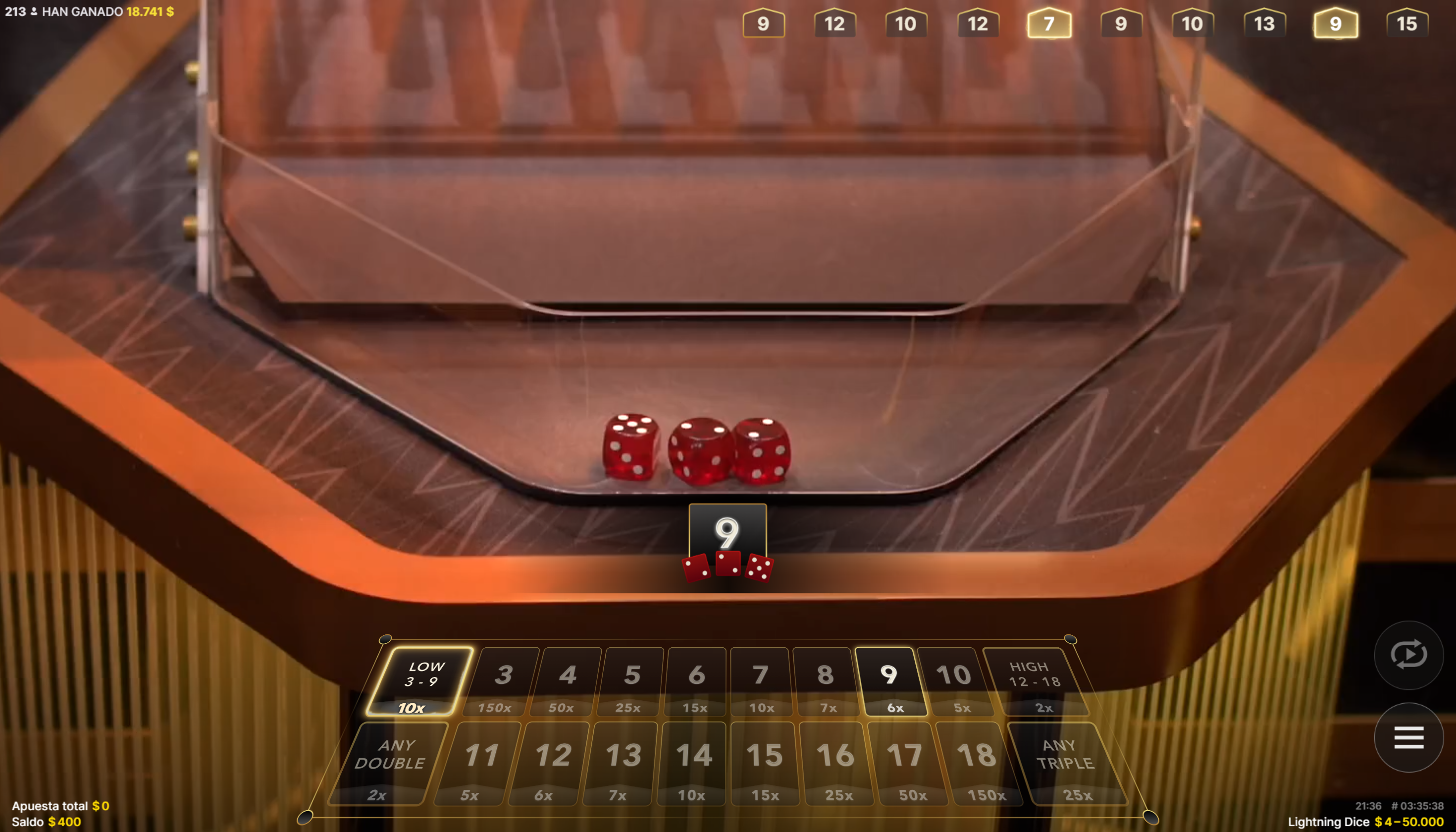 MX Sportium Bet casino juegos en vivo
