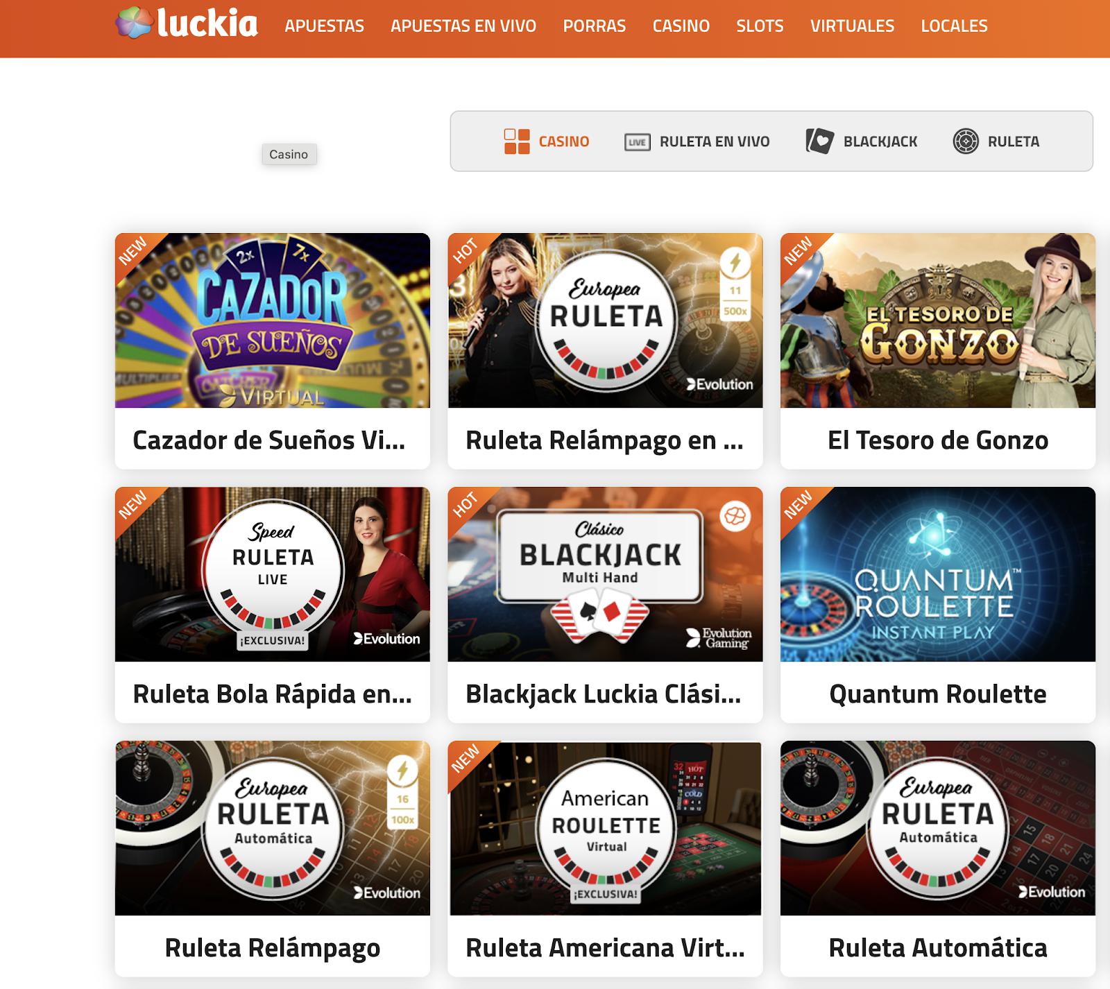 Luckia Lobby