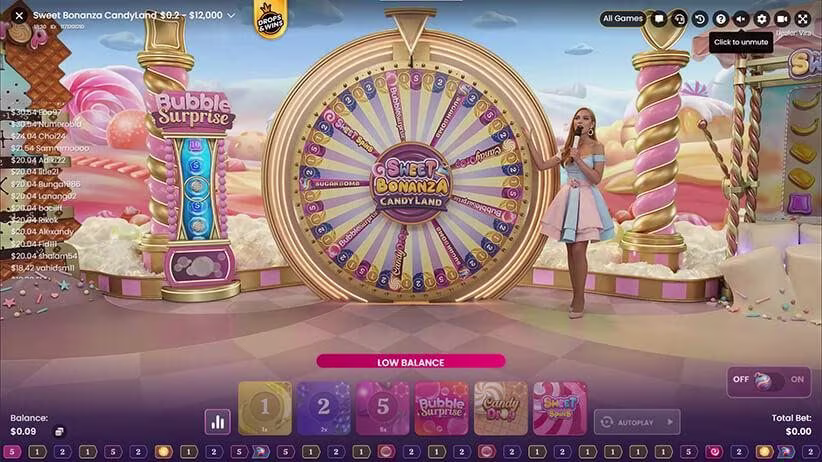 Sweet bonanza candyland gameplay