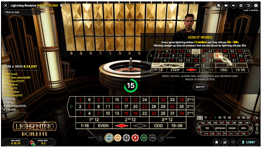Lightning Roulette