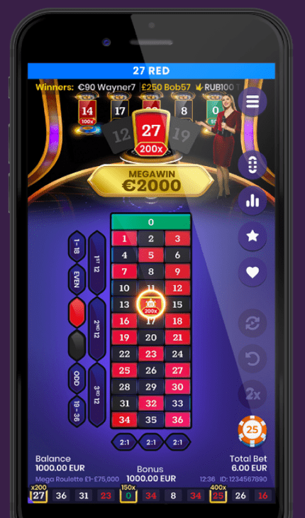 Mega Roulette screenshot 3